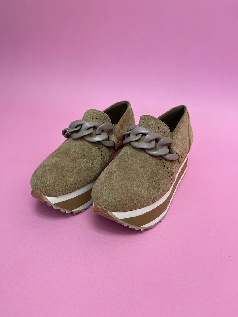 Break The Habit Suede Loafers