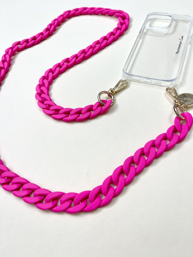 Fuchsia Pink Long Chain