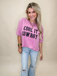 Cool It Cowboy Graphic Tee