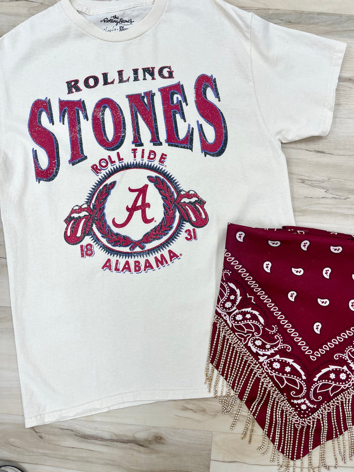 Rolling Stones Roll Tide Gameday Tee