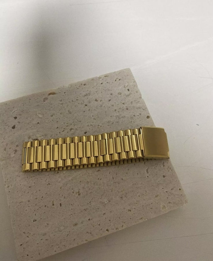 Thick Gold Watch Band