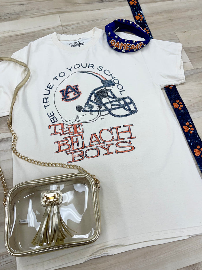 Auburn Beach Boys Vintage Gameday Tee