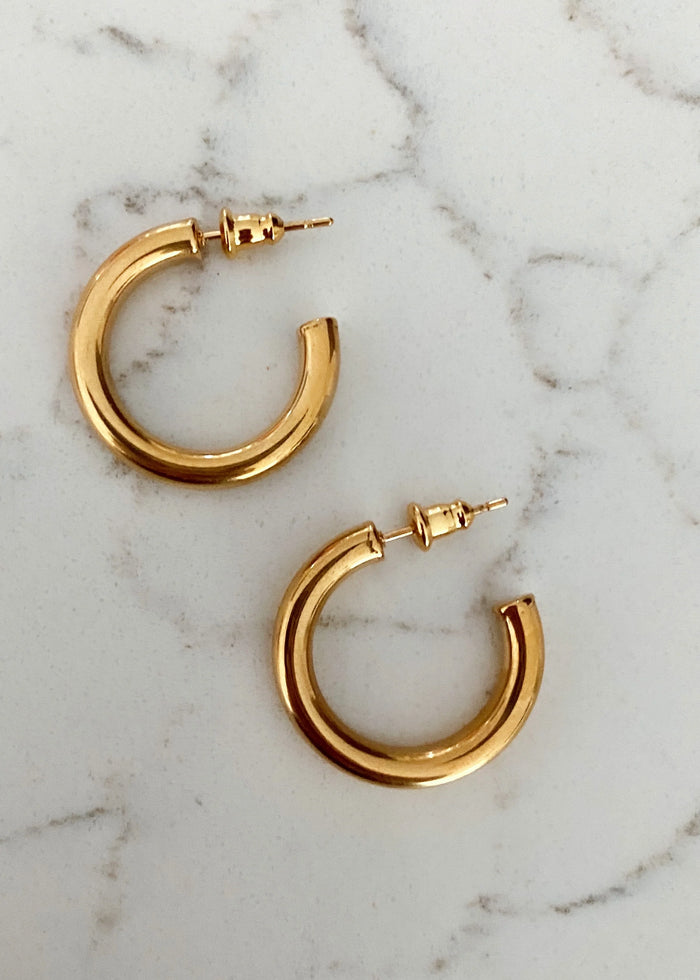 Small Gold Hoops