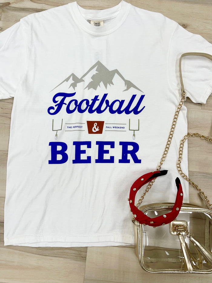 Football And Beer Tee