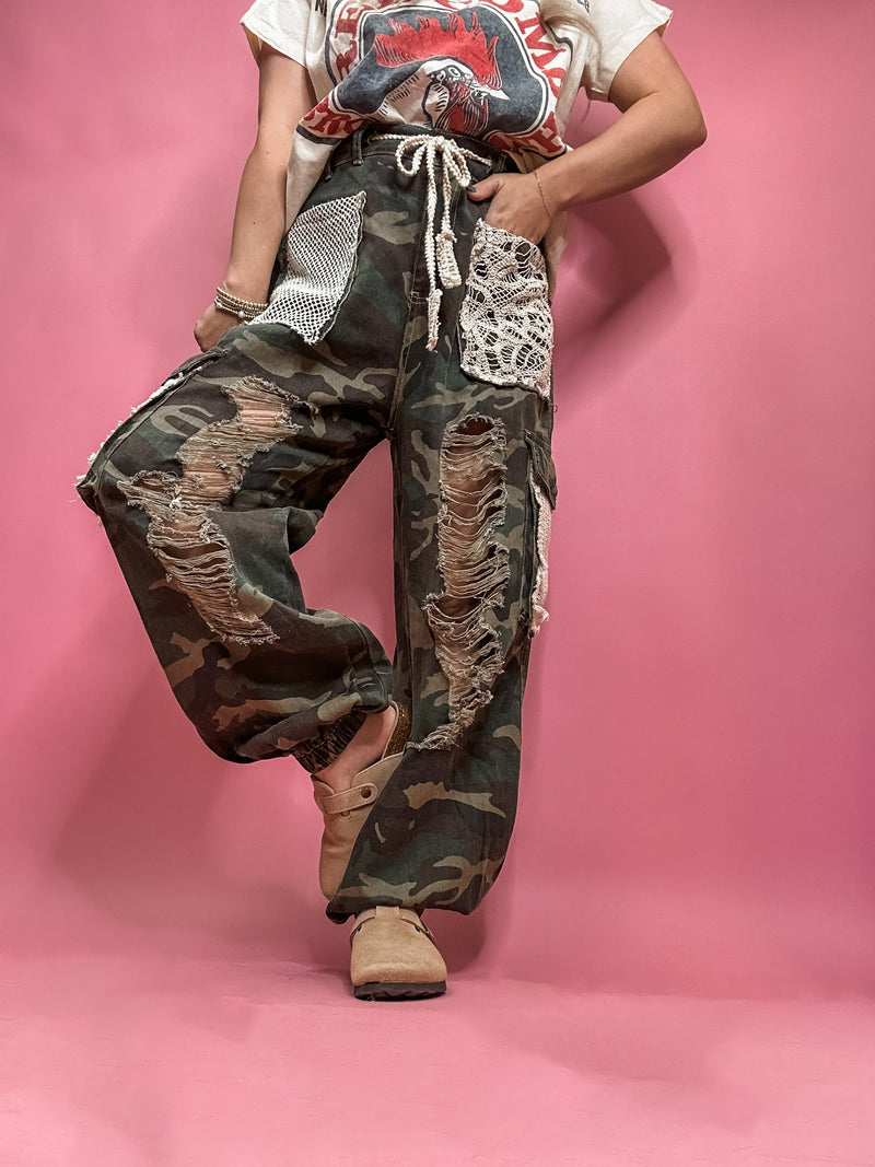 Hidden In Plain Sight Camo Joggers