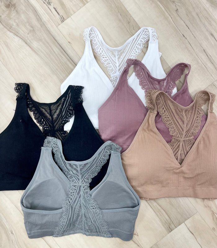 Racerback Lace Bralette