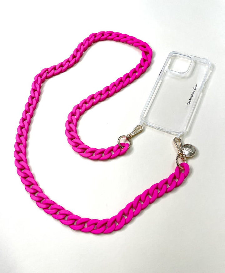 Fuchsia Pink Long Chain