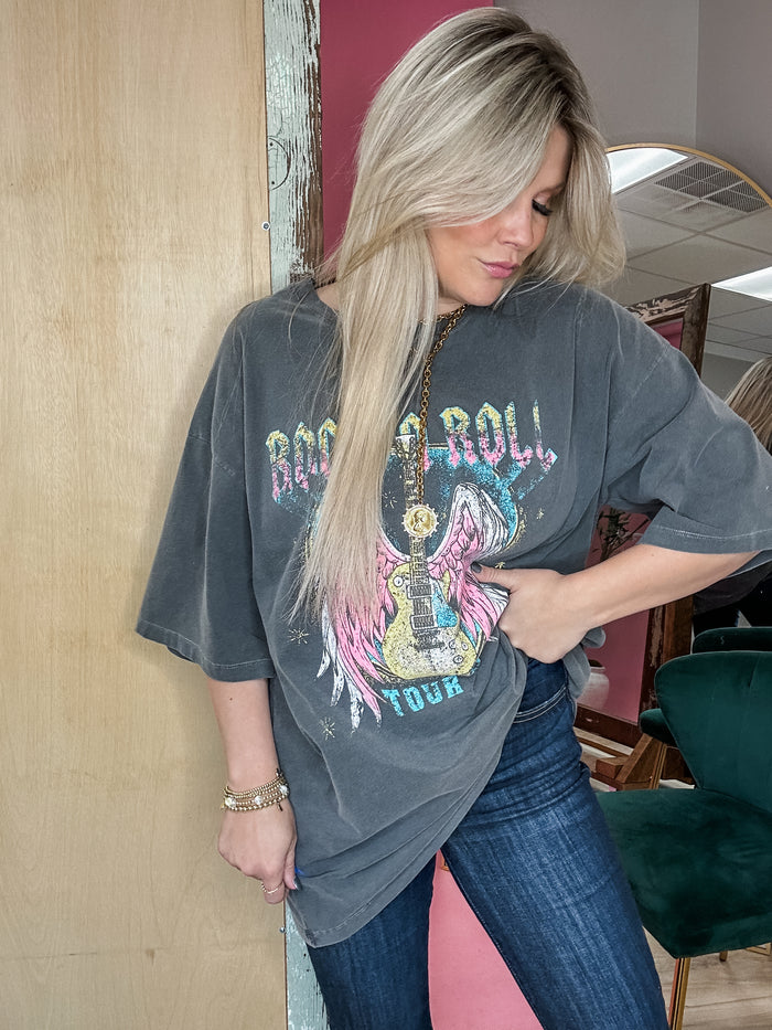 Rock N Roll Tour Vintage Graphic Tee